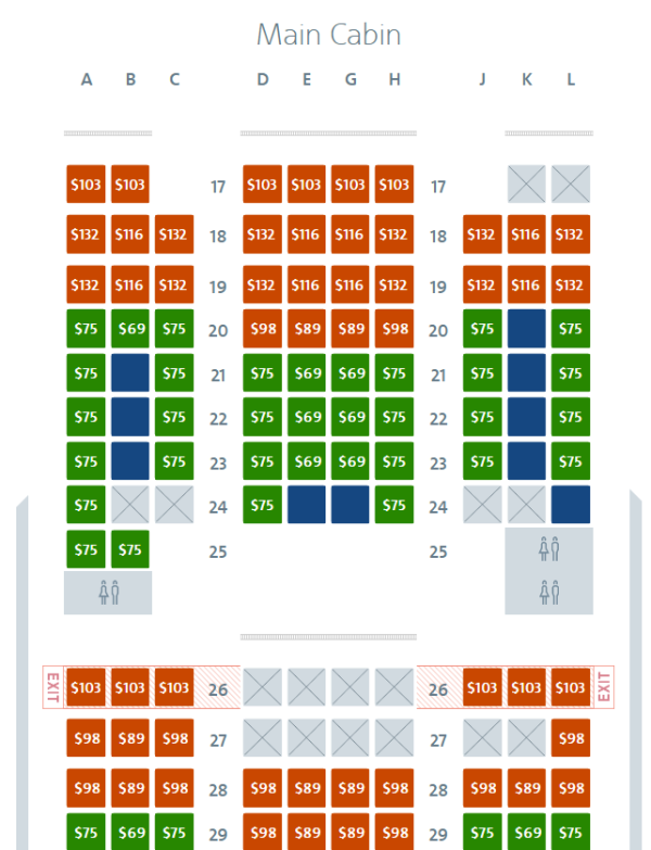 American Airlines Main Cabin Extra