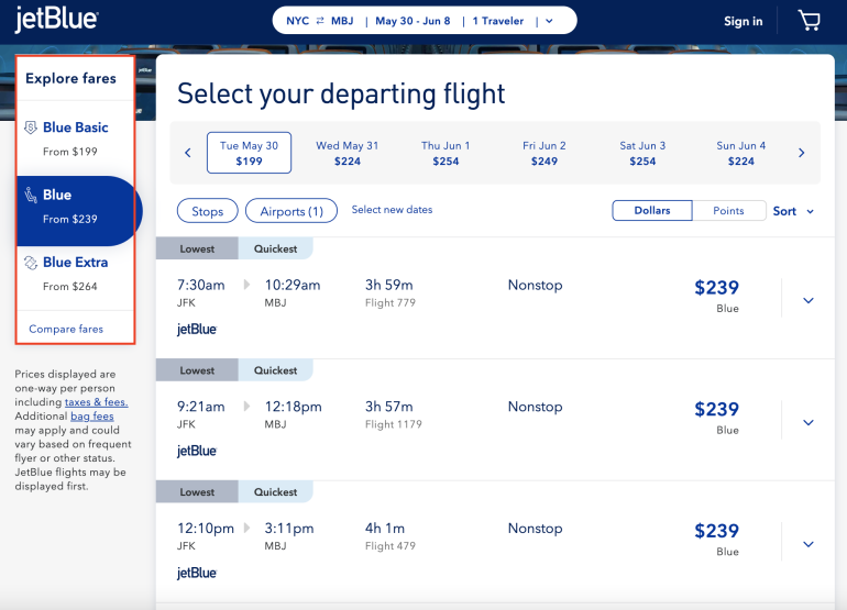 what is jetblue travel bank credit