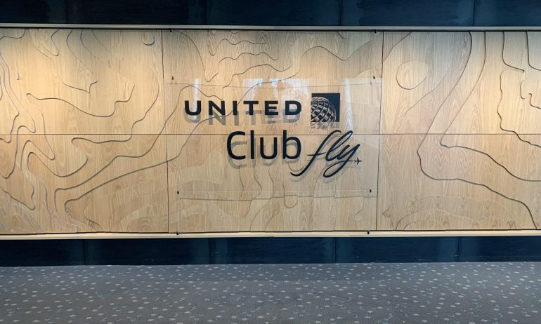 United Club Fly entrance