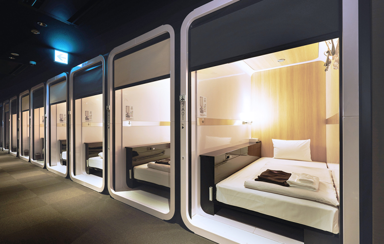 WORLDS BEST CAPSULE HOTEL!