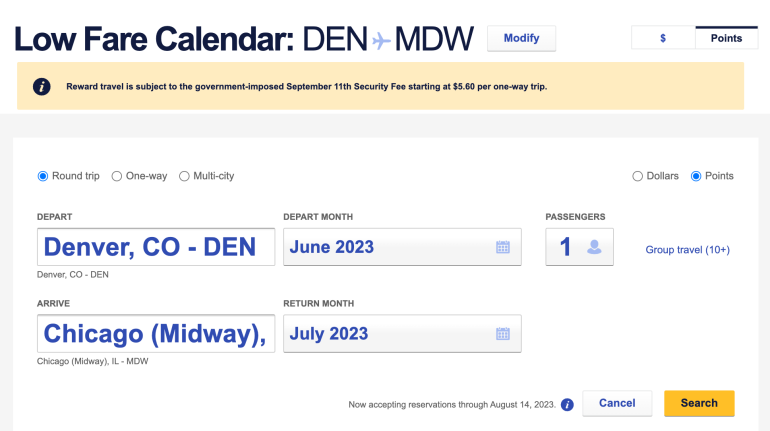 what does travel advisory mean on southwest