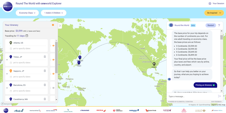 world travel ticket price