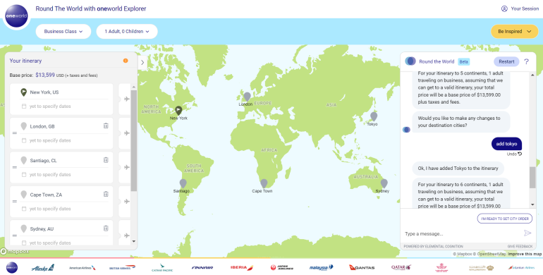 world travel ticket price