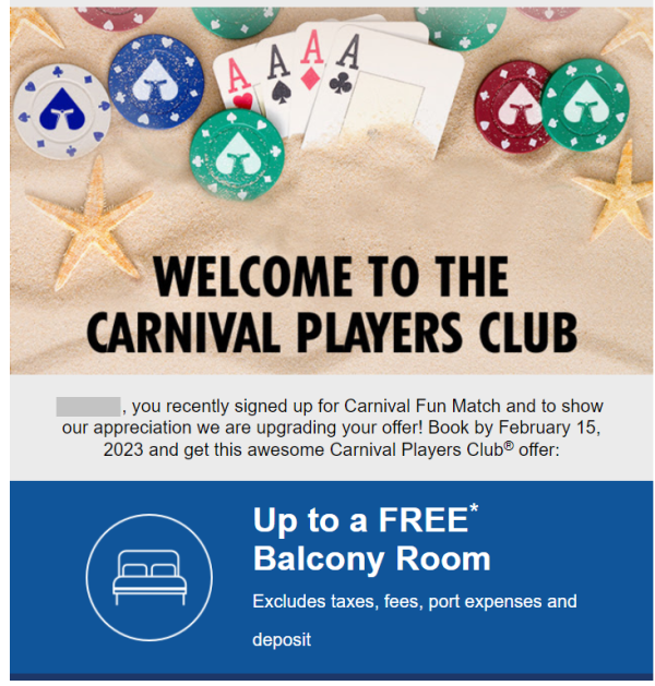 carnival cruise card tiers