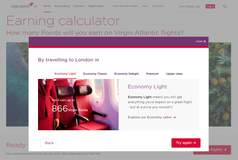 travel credit cards virgin