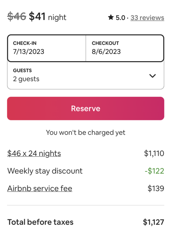 airbnb extend trip