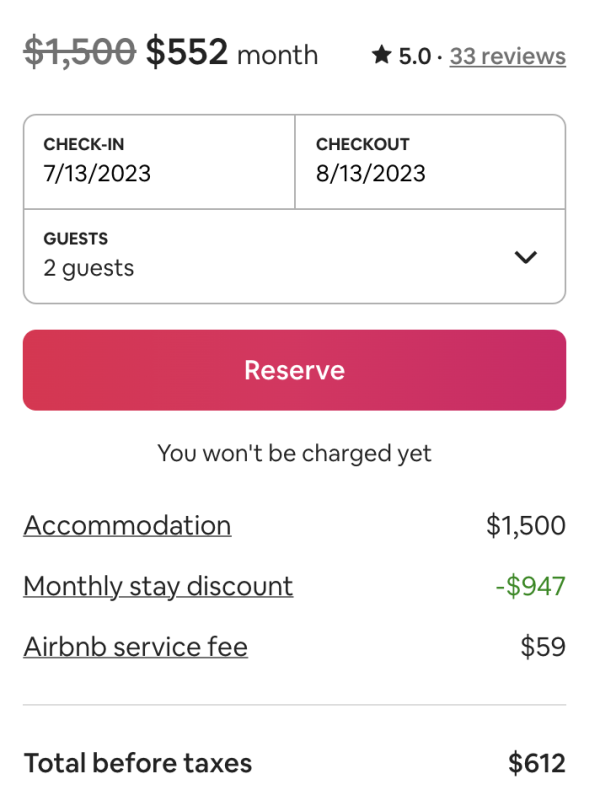 airbnb extend trip