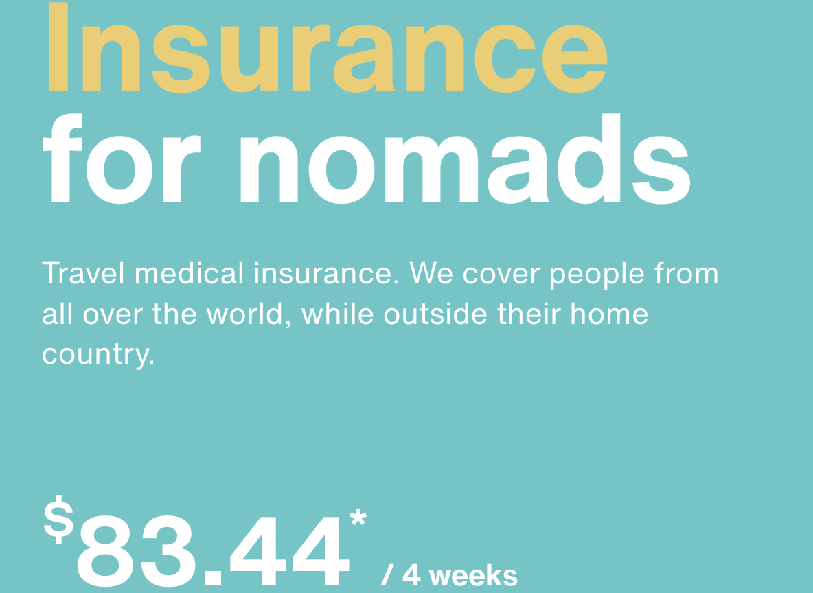 safetywing plans for nomad travel insurance