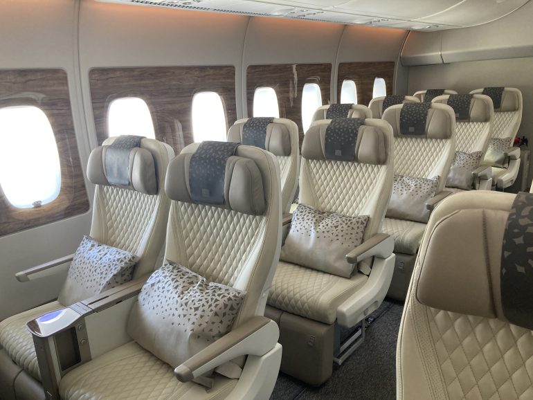 Premium Economy, Cabin Features, The Emirates Experience