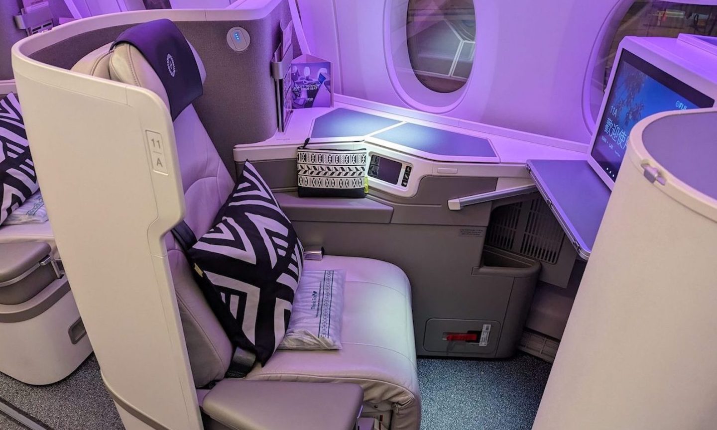 Fiji Airways Business Class Review