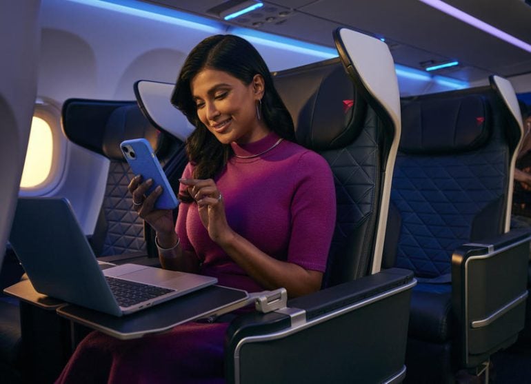 Delta Air Lines: Delta Comfort+ vs. First Class — Detailed [2023]