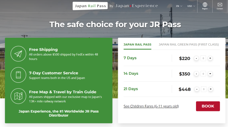 japan travel pass cost