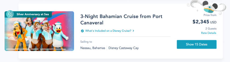 cruise lines disney