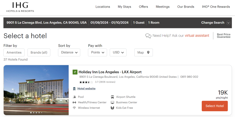 Los Angeles Hotels  Top 37 Hotels in Los Angeles, California by IHG