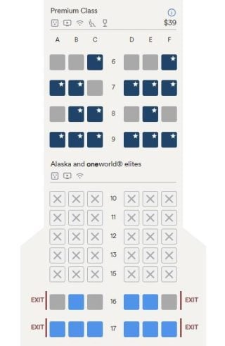 alaska airlines seat assignment policy