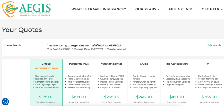 trinity travel insurance reviews