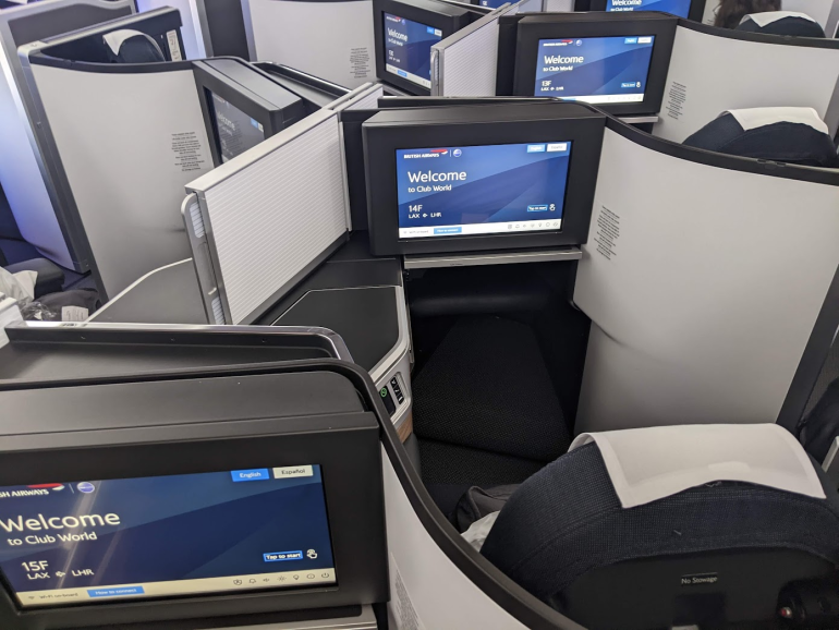 what is ba euro traveller class