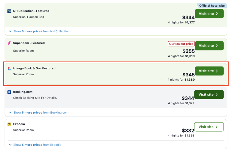 hotels with travel agent rates