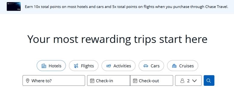 chase sapphire visa travel rewards