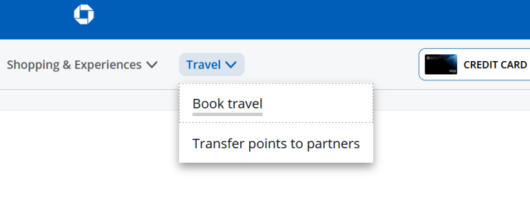 using chase points for travel
