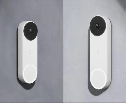 Image of Google Nest doorbells