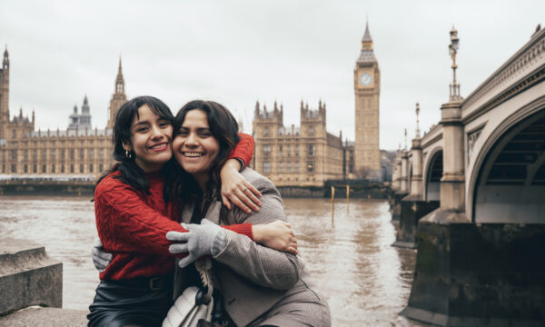 Adult, Female, Person, big ben