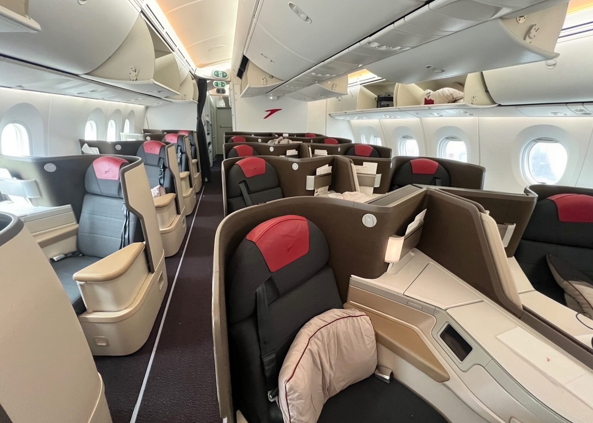 MoneyWireDaily — Austrian Airlines Business Class Review: Transatlantic Lie-Flat Seats