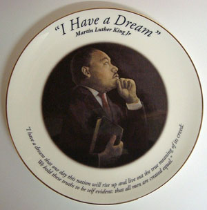 Bobonart - MLK "I Have a Dream" Plate