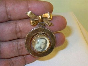 Ruby Lane - "Martin Luther King Photo " & " I Had a Dream" Vintage Brooch
