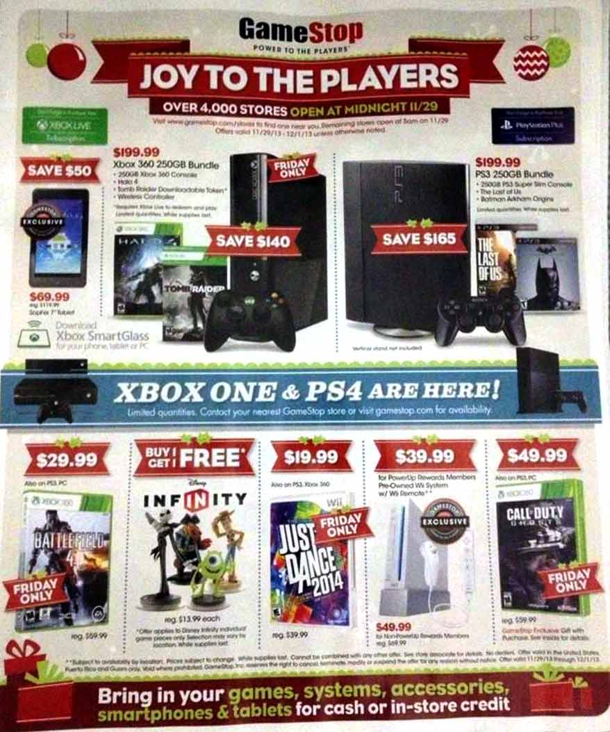 GameStop Black Friday 2013 Ad - Find the Best GameStop Black Friday Deals and Sales - NerdWallet