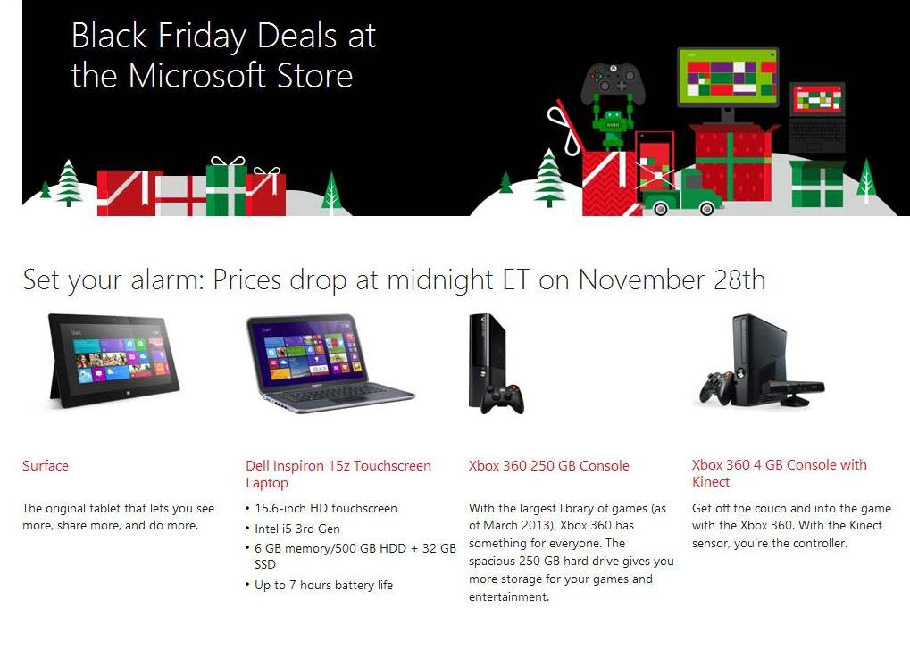 microsoft store xbox black friday