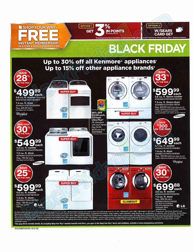 Sears Black Friday 2013 Ad Find The Best Sears Black Friday Deals And Sales Nerdwallet