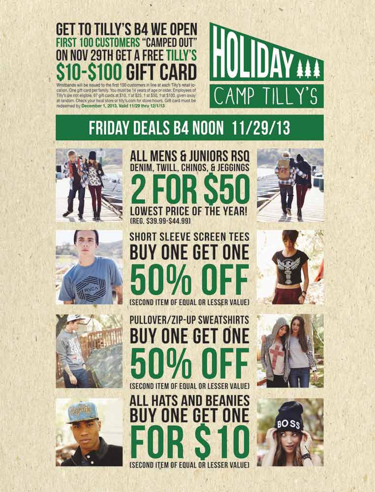 Related Tillys Coupons Your compbrimnewsgul.cf Early Black Friday Deals Gift Cards Whole Foods Registry Sell Help Disability Customer Support. Search results. of over 8, results for