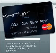 Aventium credit card payment