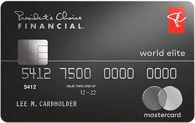 President’s Choice Financial World Elite Mastercard