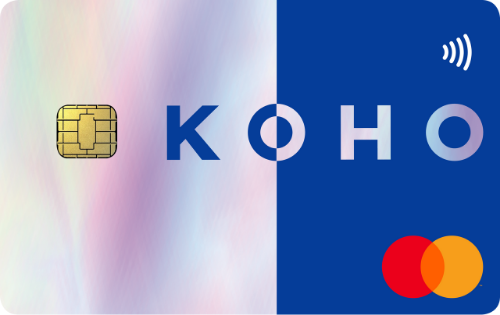 KOHO Extra Reloadable Prepaid Mastercard