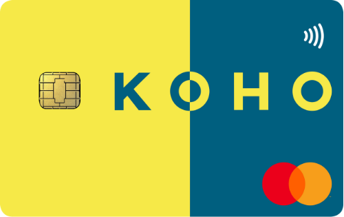 KOHO Easy Prepaid Mastercard