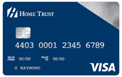 Home Trust No Fee Preferred Visa Rewards Credit Card