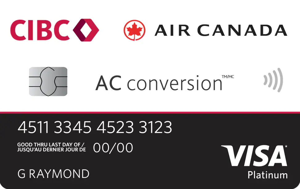 Air Canada AC® Conversion Prepaid Visa Card