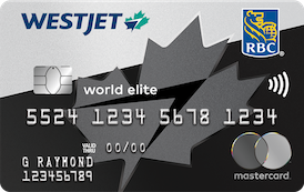 WestJet RBC World Elite Mastercard