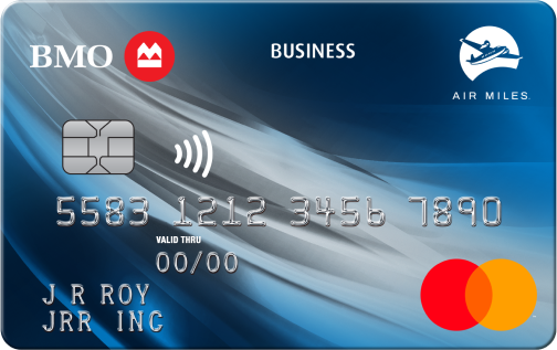 BMO® AIR MILES®† No-Fee Business® Mastercard®*