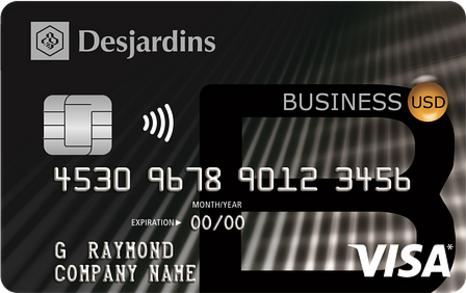 Desjardins Visa US Business card