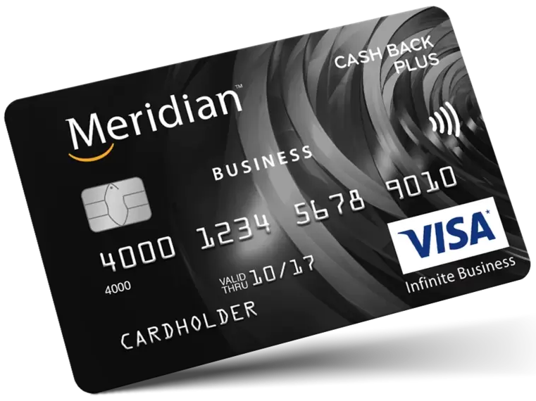 Meridian Visa Infinite Business Cash Back Plus Card