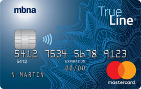 Offer for MBNA True Line® Mastercard® credit card 