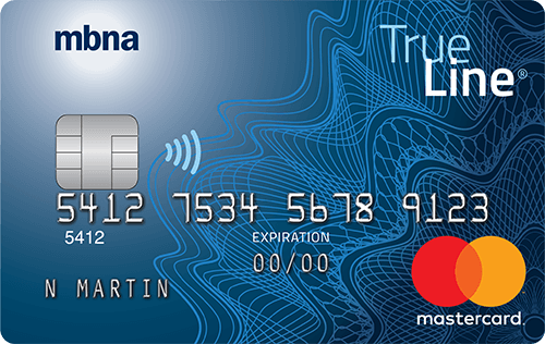 MBNA True Line® Mastercard® credit card