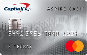Capital One® Aspire Cash™ Platinum Mastercard®