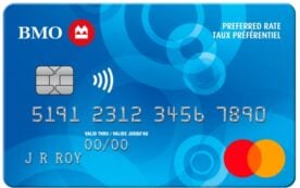 Offer for BMO Preferred Rate Mastercard®* 