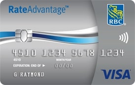 RBC RateAdvantage Visa Credit Card