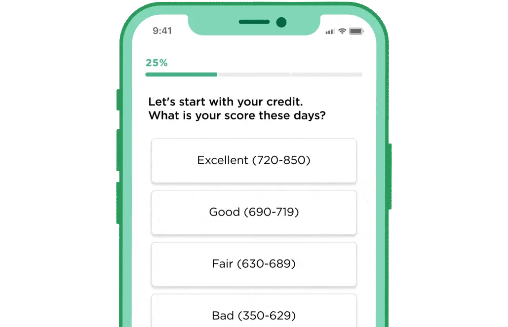 CardFinder quiz