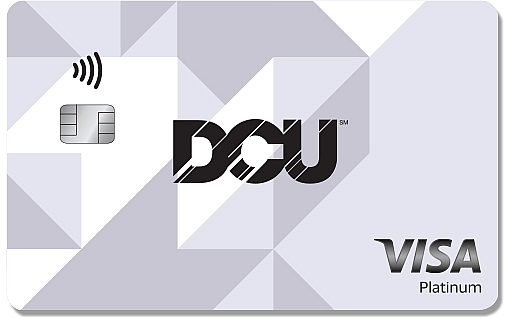 DCU Visa® Platinum Secured Credit Card card image